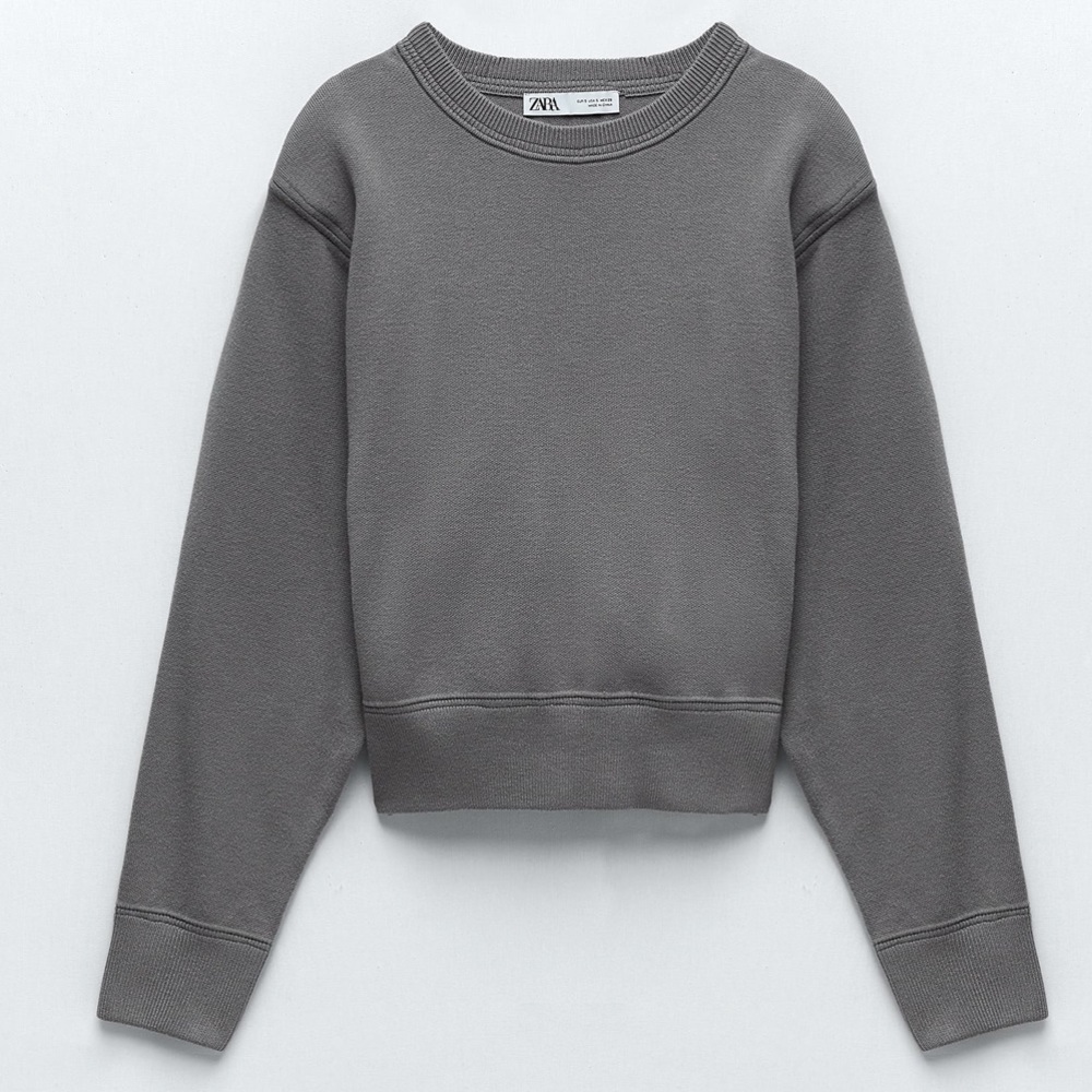 BNWT ZARA OVERSIZED SWEATER LONG SLEEVE S